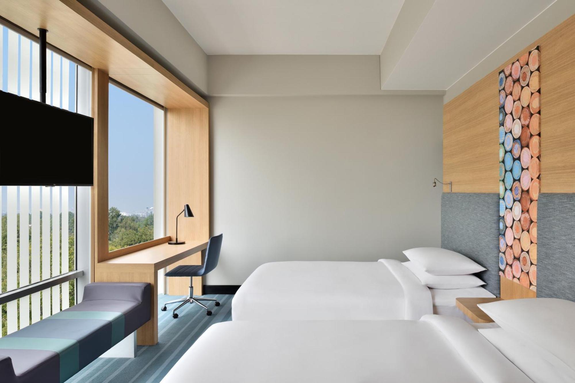 Aloft New Delhi Aerocity Exterior foto A room at the hotel